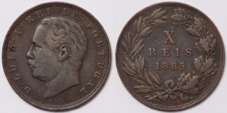 Portugal 1885 10 Reis