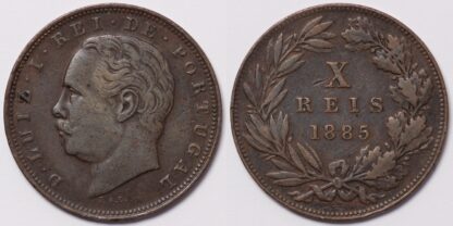 Portugal 1885 10 Reis