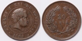 Portugal 1891-A 20 Reis