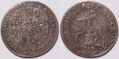 Stolberg 1763-C 1/6 Thaler