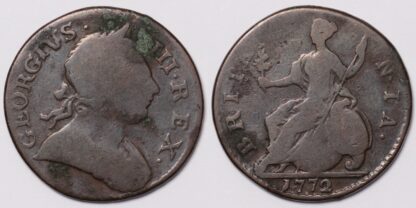 Great Britain 1772 Halfpenny