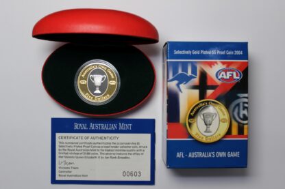 2004 AFL Proof Coin