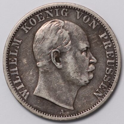 Love Token Sommer 1907 Script on German States Prussia 1871-A Thaler Silver Coin - Image 2