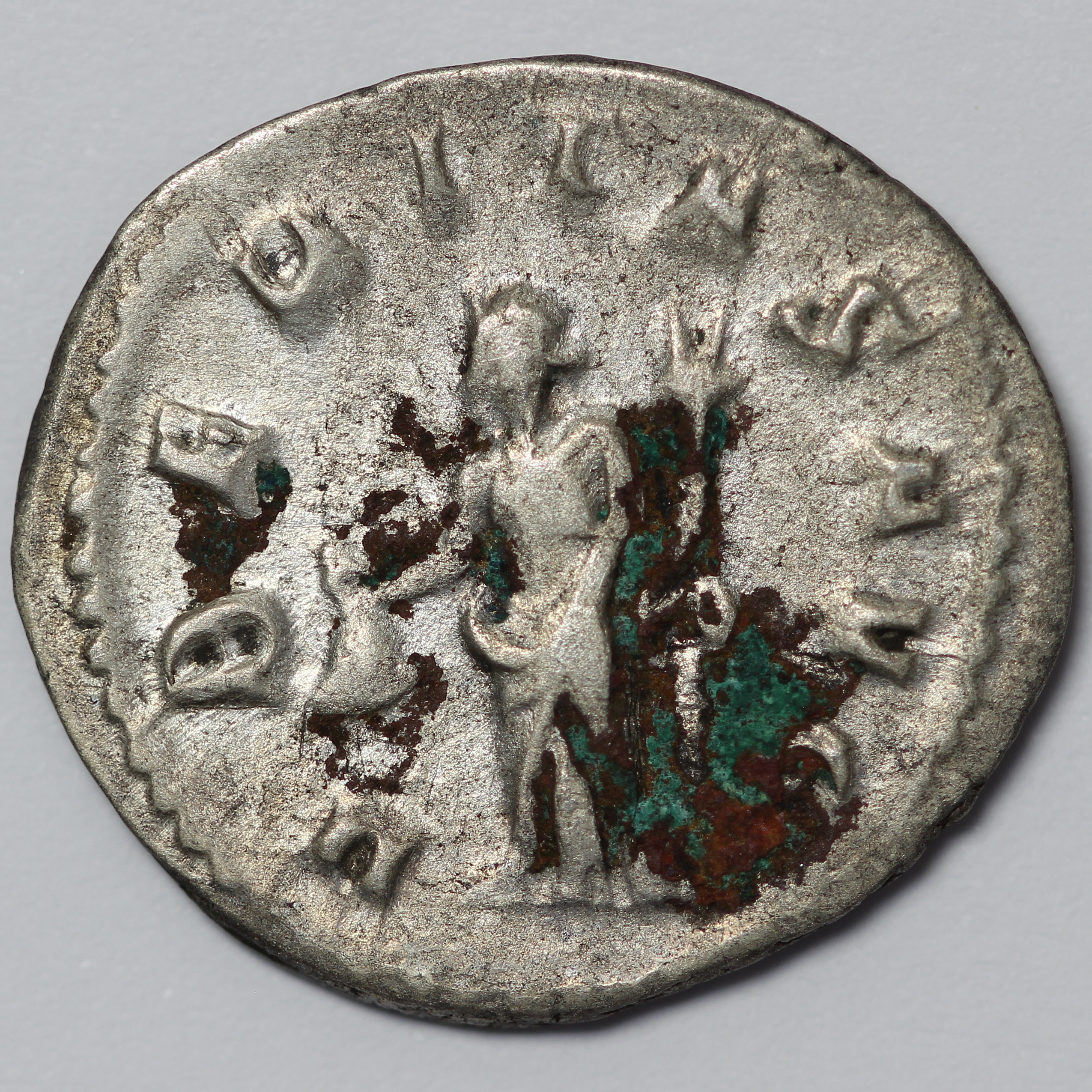 Ancient Roman Imperial Coin Trajan Decius AD 249-251 AR Antoninianus Uberitas - Image 3