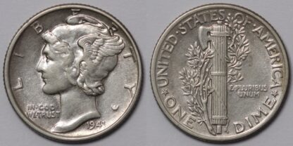 1941 Mercury Dime