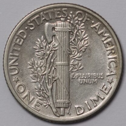 United States USA 1941 Mercury Dime 10C World Silver Coin - Image 3