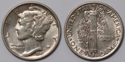 1941D Mercury Dime