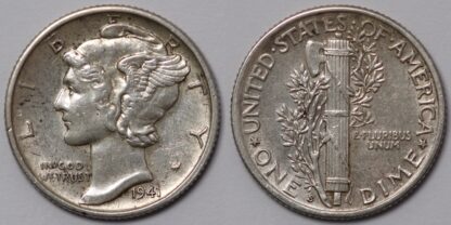 1941S Mercury Dime