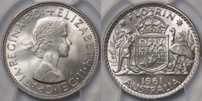 1961 Florin MS64 45278864
