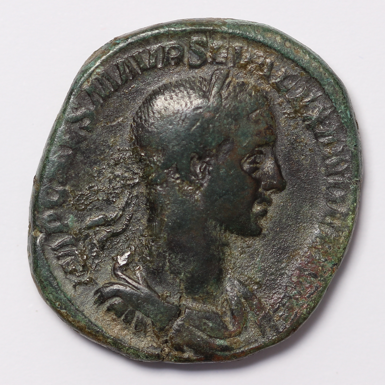 Ancient Roman Imperial Coin Severus Alexander Æ Sestertius AD 226 ...