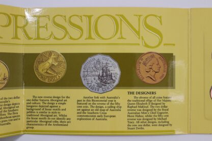 Australia 1988 Uncirculated 8-Coin Mint Set Bicentennial – Royal Australian Mint - Image 6