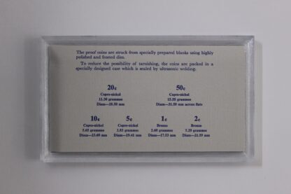 Australia 1975 6-Coin Proof Set RAM with Outer Foam and Information Sheet - Image 4