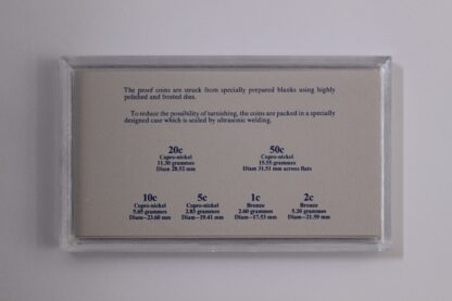 Australia 1980 6-Coin Proof Set RAM with Outer Foam and Information Sheet - Image 4