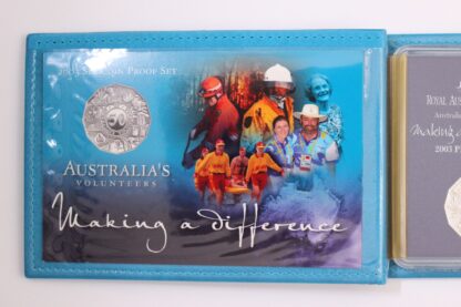 Australia 2003 6-Coin Proof Set Volunteers Coloured $1 – Royal Australian Mint - Image 4