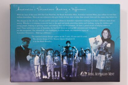 Australia 2003 6-Coin Proof Set Volunteers Coloured $1 – Royal Australian Mint - Image 7