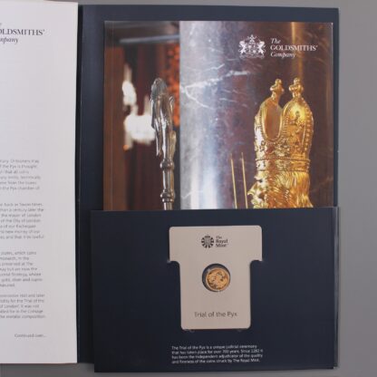 Great Britain 2018 Half Sovereign Gold Proof Coin Trial of the Pyx Issue Rare - Image 5