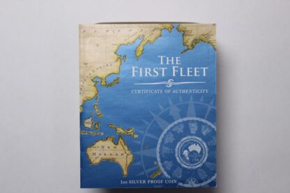 Australia 2008 The First Fleet 1788 1oz Silver Proof One Dollar Coin Perth Mint - Image 4