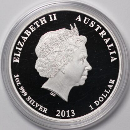 Australia 2013 Birth of HRH Prince George 1oz Silver Proof Coin Perth Mint - Image 3