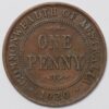 Australia 1920 Penny Dot Above Top Scroll & Dot Below Bottom Scroll Scarce Coin - Image 3