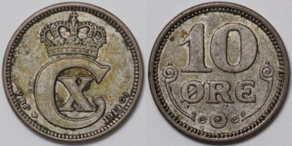 Denmark 1914 10 Ore