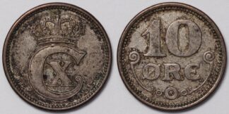 Denmark 1915 10 Ore