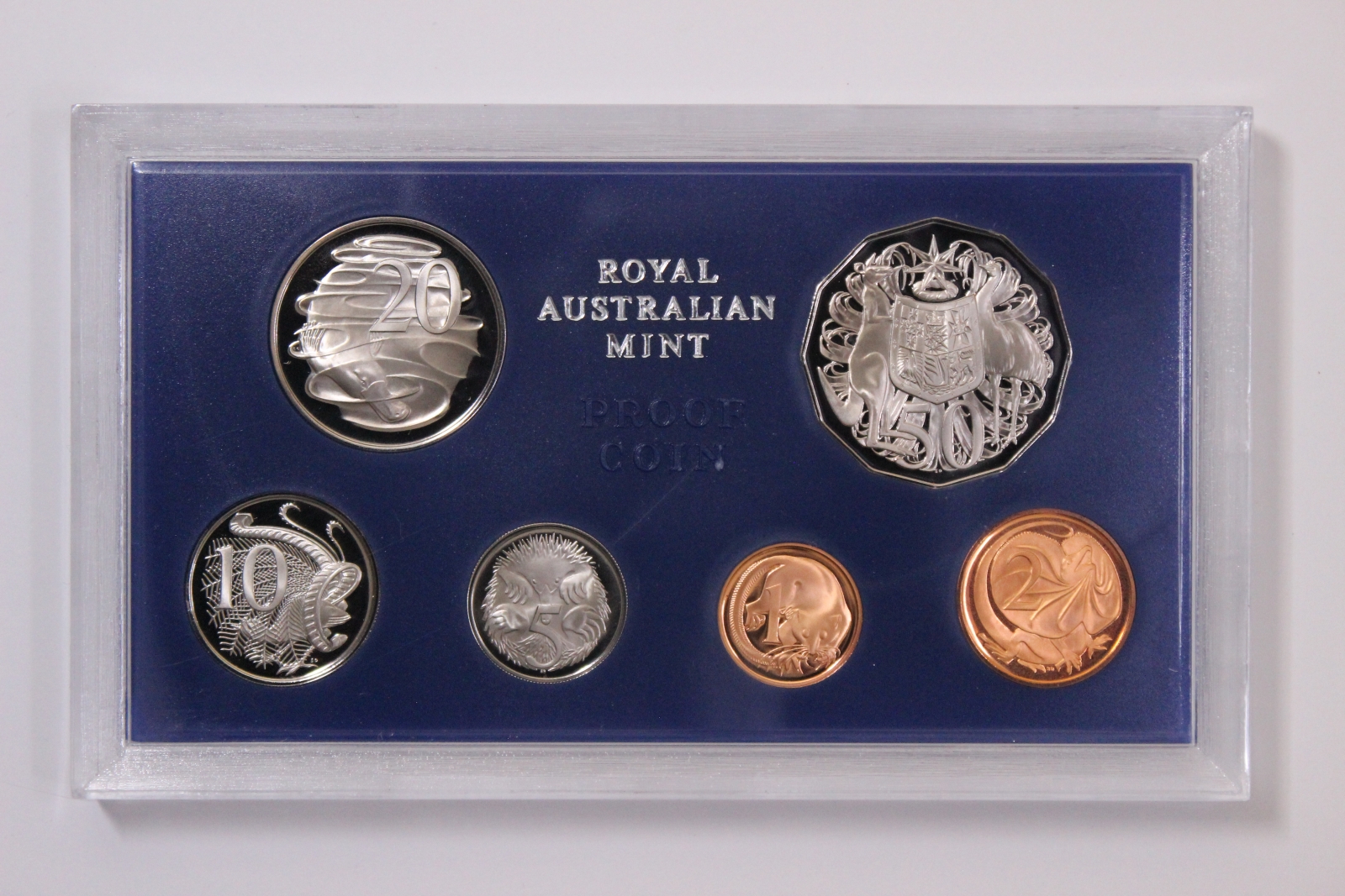 Australia 1975 6-Coin Proof Set RAM with Outer Foam and Information ...