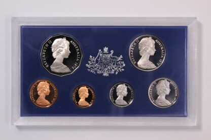 Australia 1975 6-Coin Proof Set RAM with Outer Foam and Information Sheet - Image 2