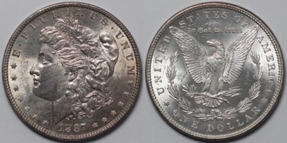 1887 Morgan Dollar