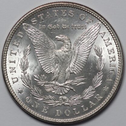 United States USA 1887 Morgan Dollar $1 Philadelphia Mint World Silver Coin - Image 3