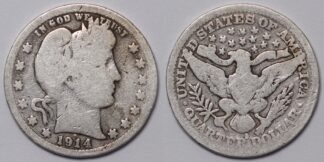 1914-S Barber Quarter