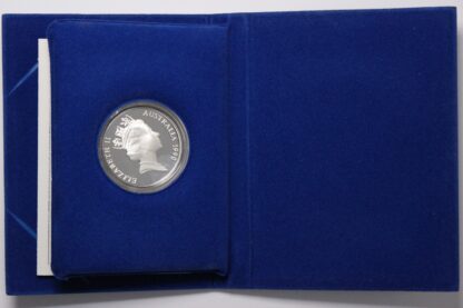 Australia 1990 Birds of Australia White Cockatoo $10 Silver Proof Coin - RAM - Image 2