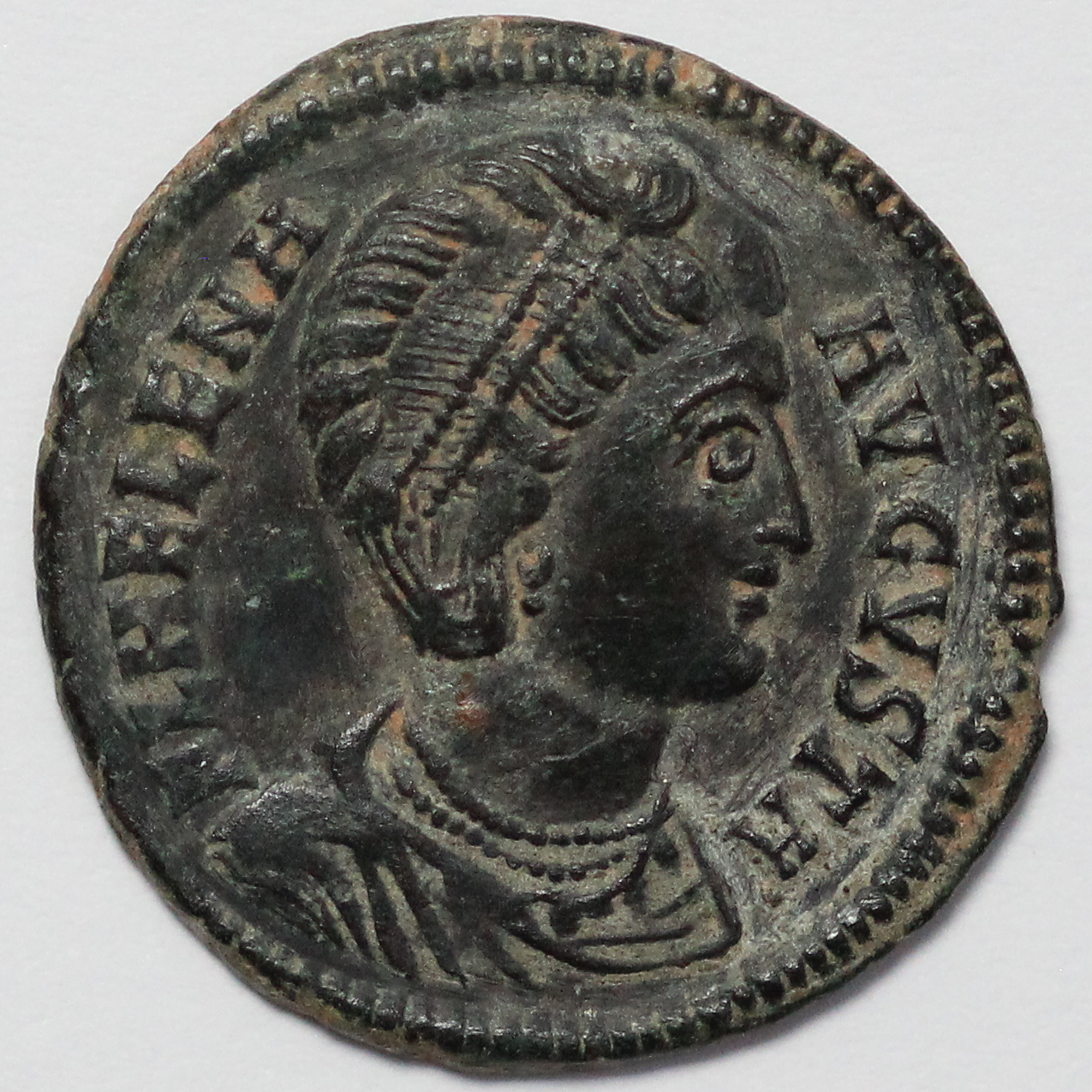 Ancient Roman Imperial Coin Helena Augusta AD 325-6 Æ Securitas Nicomedia - Rare - Image 2