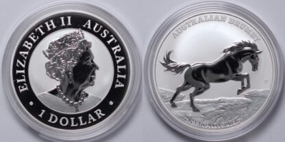 2021 1oz Silver Brumby