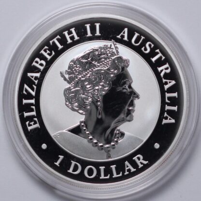 Australia 2021 $1 1oz 9999 Silver Australian Brumby Bullion Coin Perth Mint - Image 2