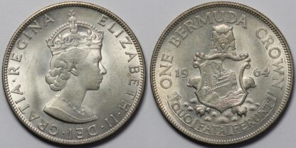 Bermuda 1964 Crown