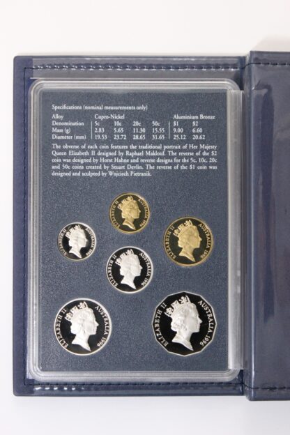 Australia 1996 6-Coin Proof Set Sir Henry Parkes – Royal Australian Mint RAM - Image 3