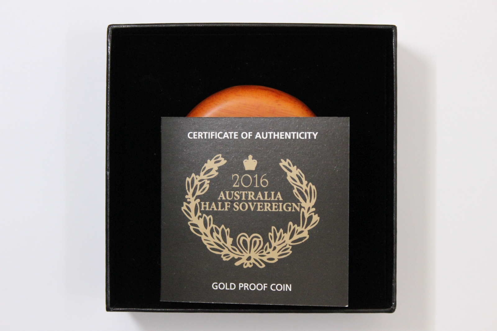 Australia 2016 Perth Mint Half Sovereign Gold Proof Coin w/ Original Packaging - Image 4