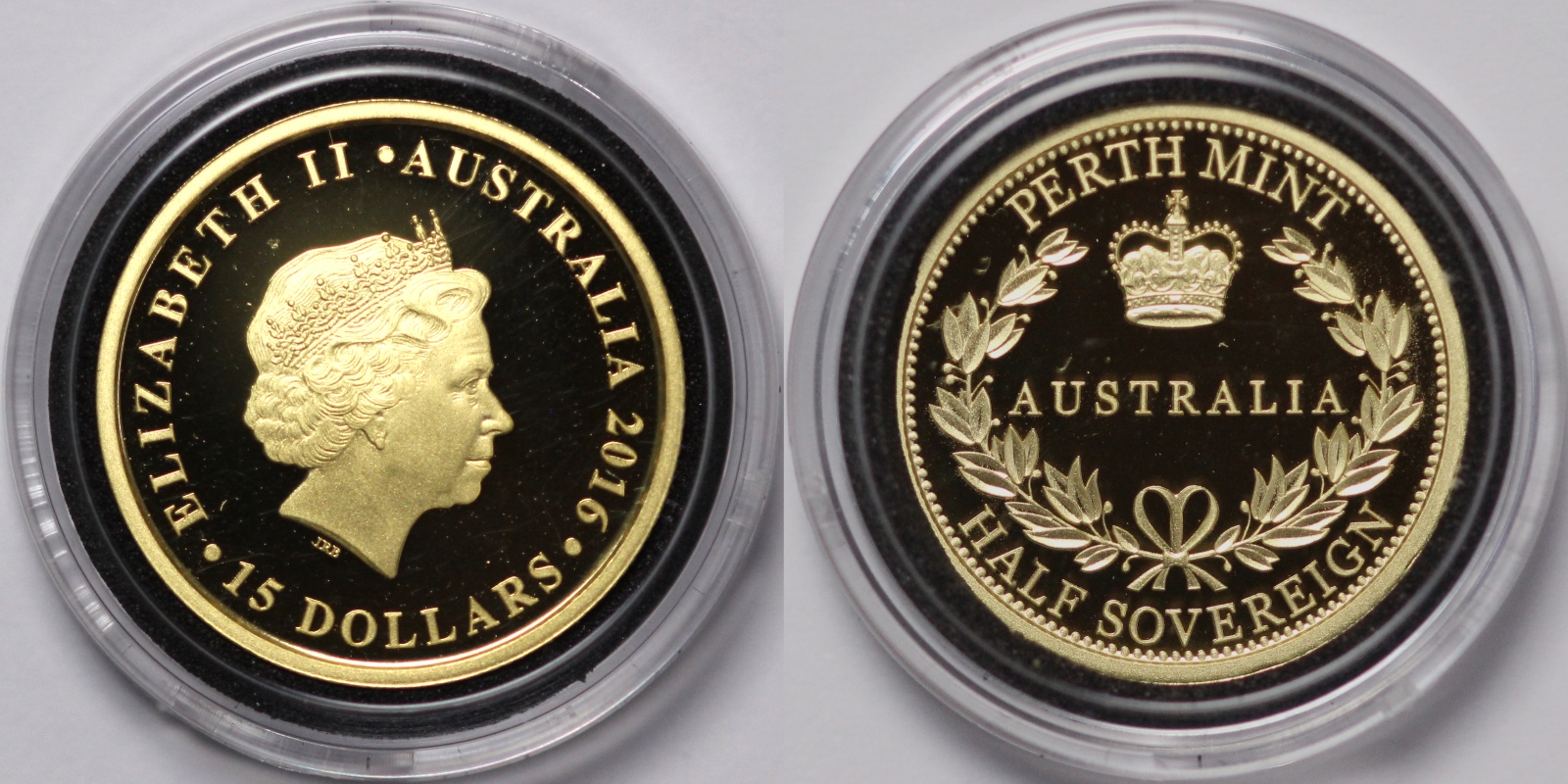 Perth Mint 2016 Proof Half Sovereign