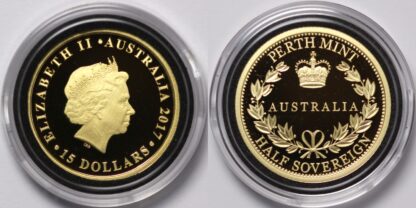 Perth Mint 2017 Proof Half Sovereign