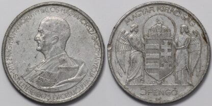 Hungary 1943 5 Pengo