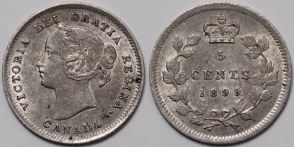 Canada 1899 5 Cents