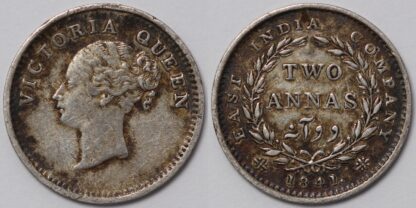 India British 2 Annas 1841(m)