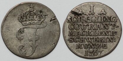 Mecklenburg-Schwerin 1767 Schilling