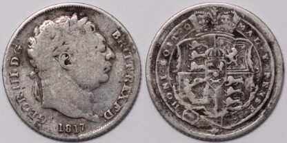 1817 George III Sixpence