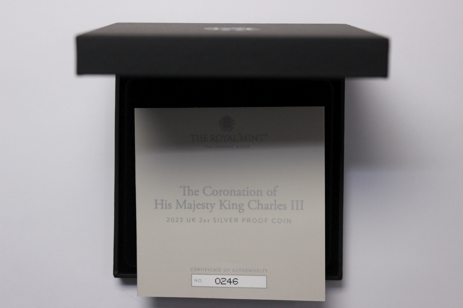 UK 2023 The Coronation of His Majesty King Charles III 2oz Silver Proof Coin - Image 3