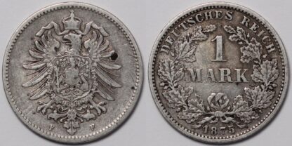 Germany 1875-F 1 Mark