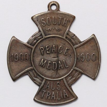 Australia 1899-1900 South Australia Boer/Transvaal War Bronze Peace Medal - Image 3