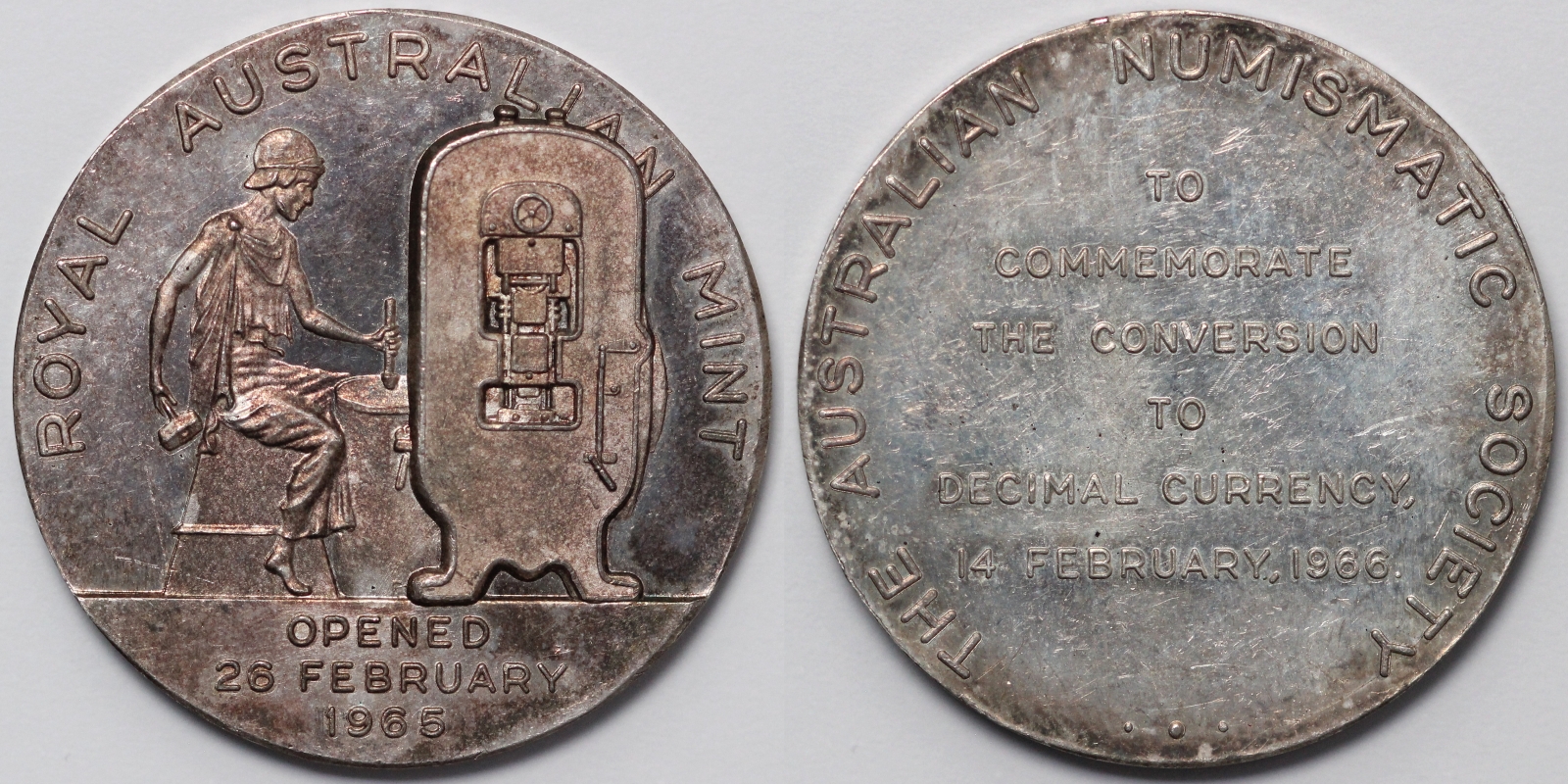 1966 RAM ANS Silver Medal