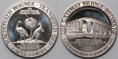 1986 Gateway Bridge Silver Medal