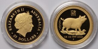 2007 Year of the Pig 1/4oz Gold Proof
